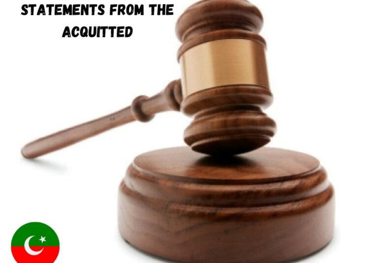 Statements from the Acquitted